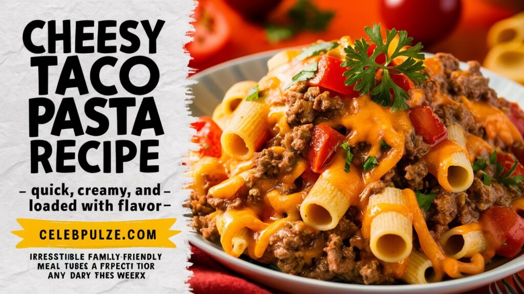 Cheesy Taco Pasta Recipe –